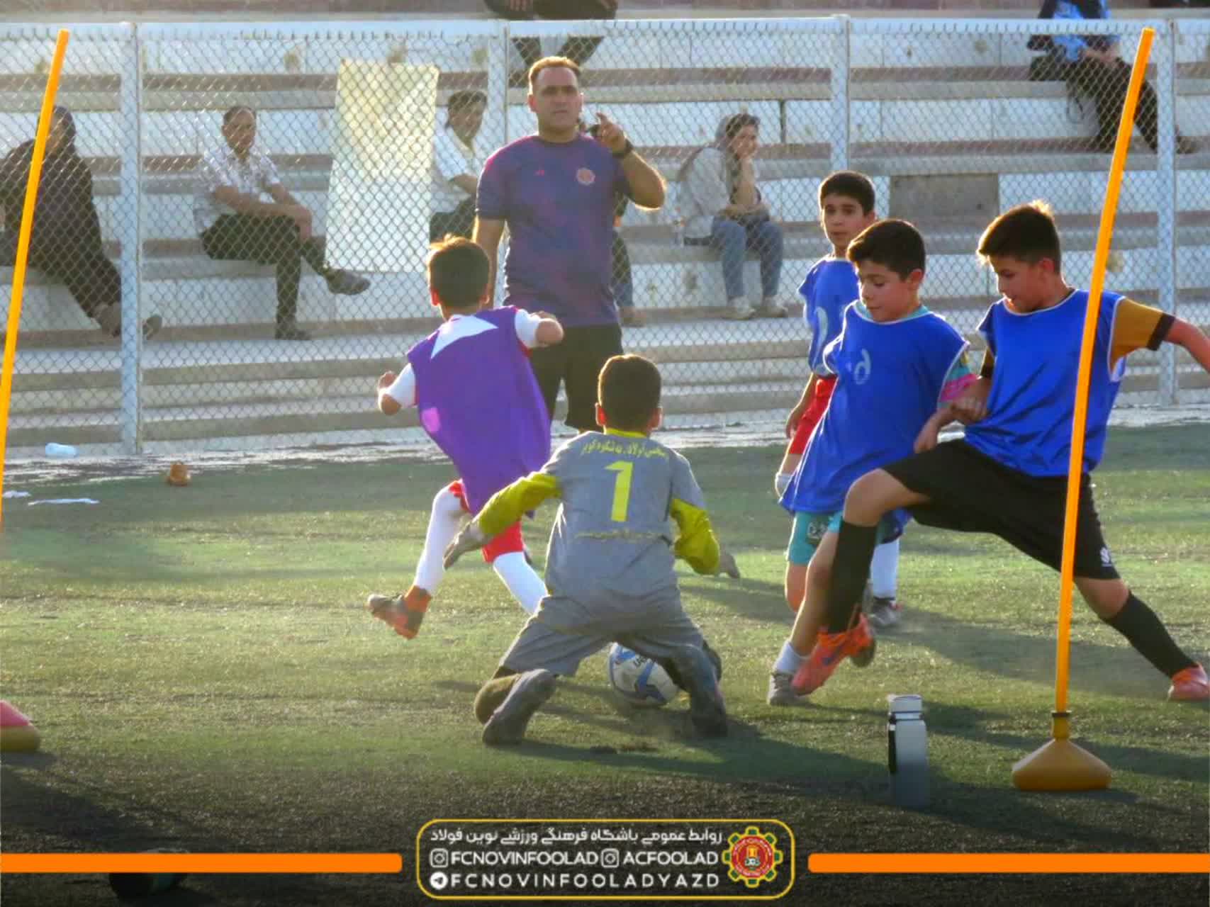  گزارش تصویری از تست استعدادیابی رده ۱۲ سال نوین فولاد یزد