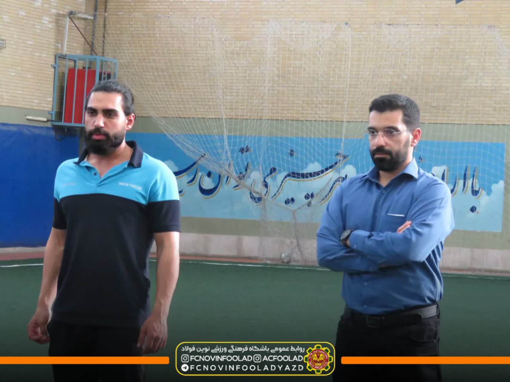گام نخست آینده‌سازان نوین فولاد؛ تمرین رده ۹ سال زیر نظر فخرالدین فیروزه