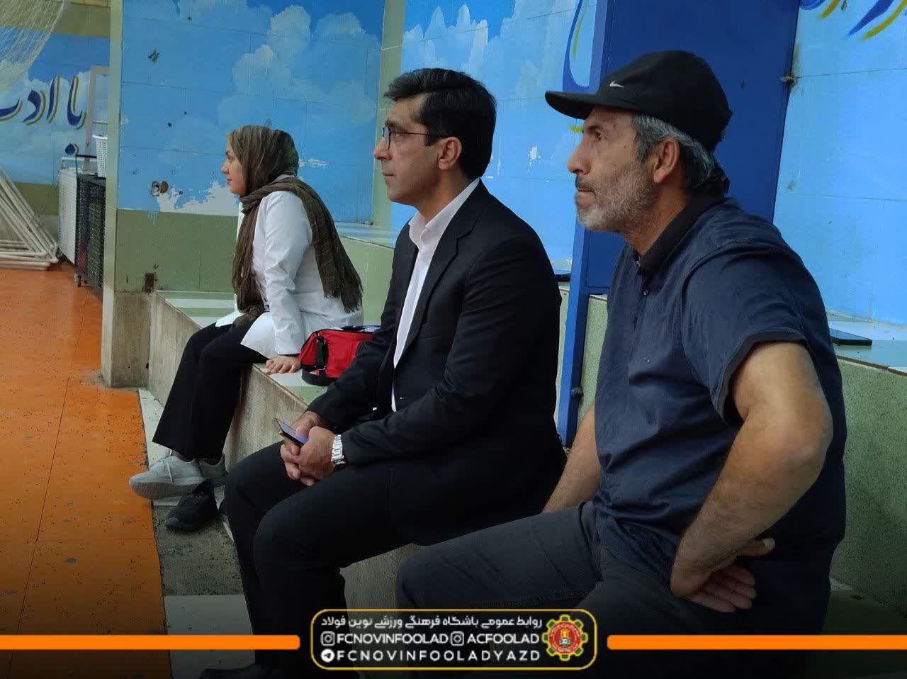 گزارش تصویری | تمرینات تیم ۱۰ سال نوین فولاد یزد زیر نظر مهدی روشن‌بین